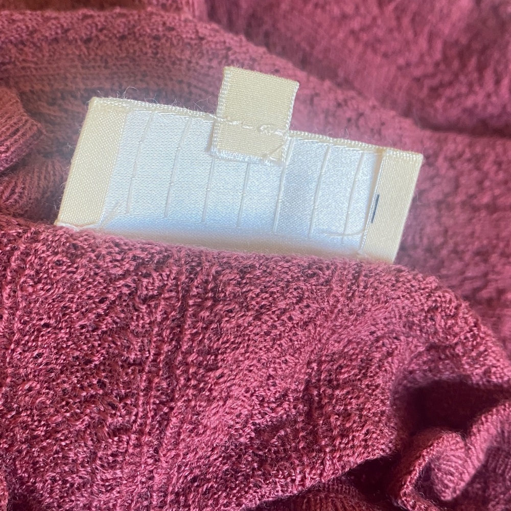 Sezane Louis Pink Knit Cardigan Size M - Picture 10 of 11
